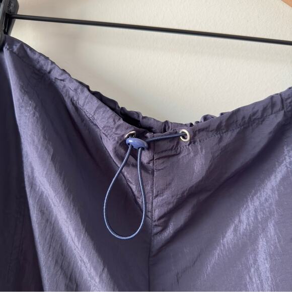 Revolve Superdown Ruby Parachute Pant Stylish Navy Cargo Pants adjustable waist - Picture 5 of 14